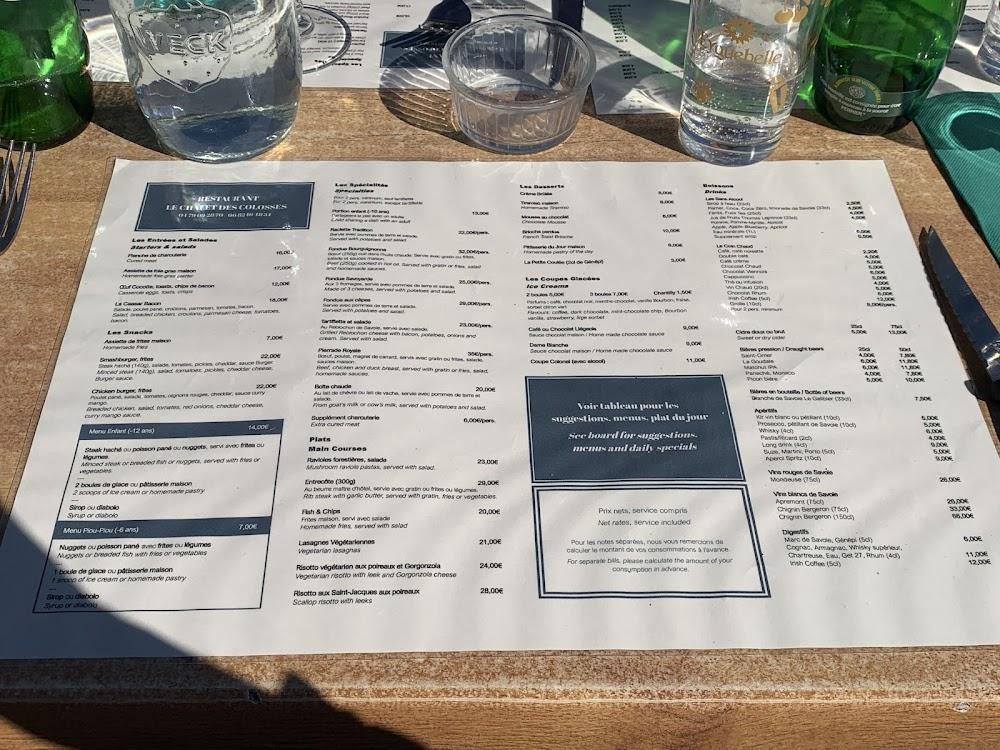 Les Colosses - Menu Image 1