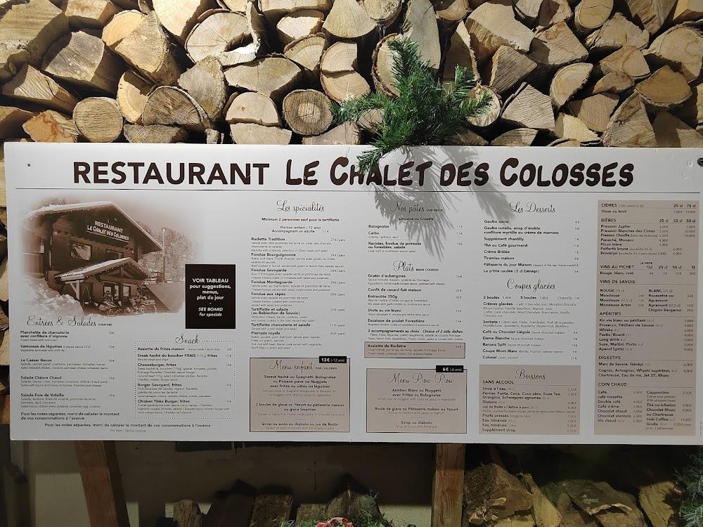 Les Colosses - Menu Image 2
